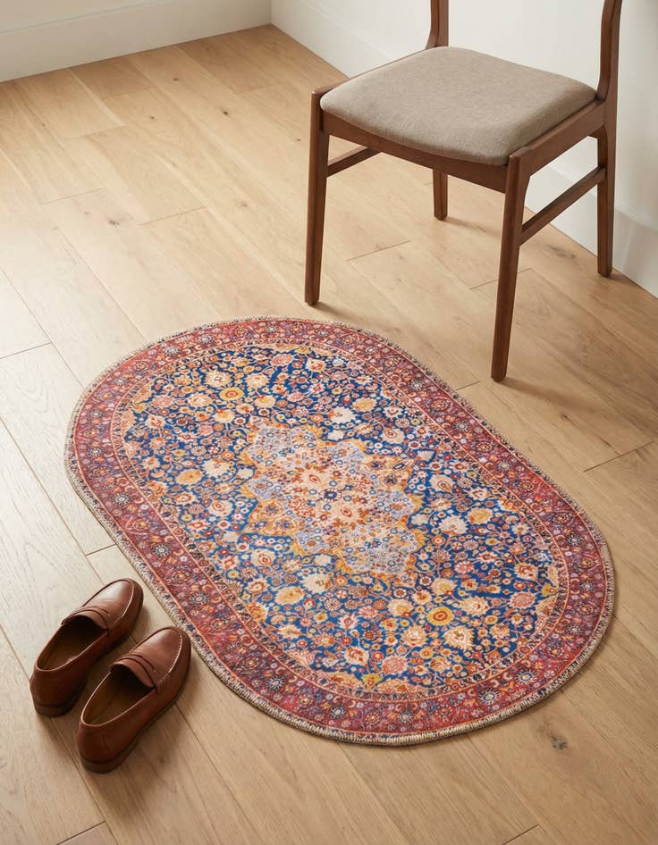 Detail image of 2' x 3' Timeless Oval Rug