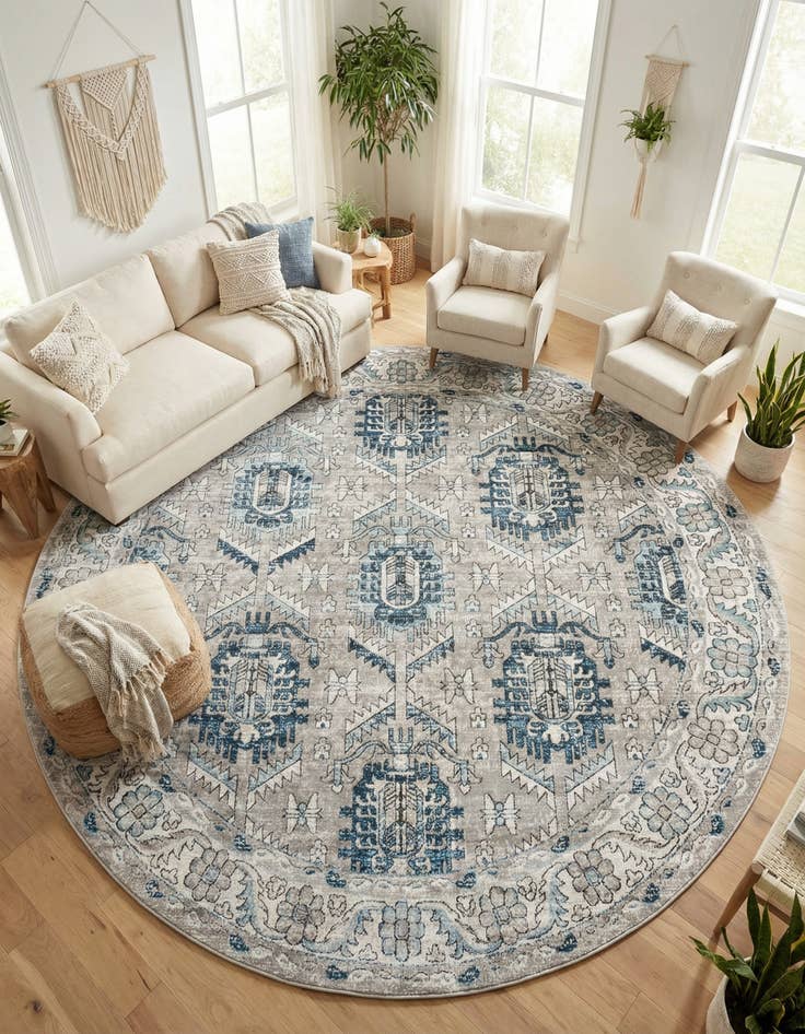 Detail image of 12' x 12' Nyla Round Rug