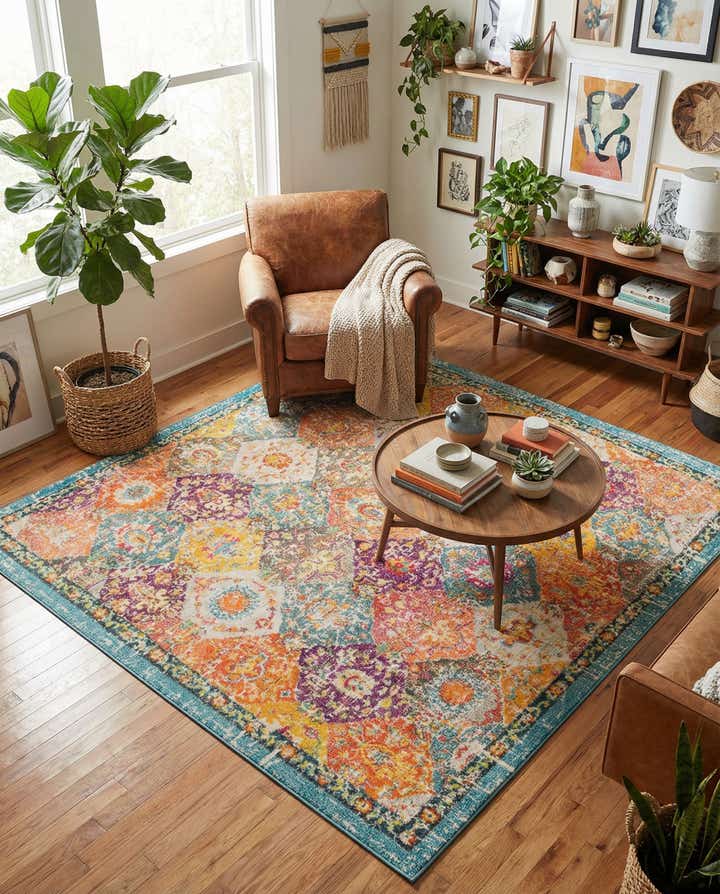 6' x 6' Madeline Square Rug