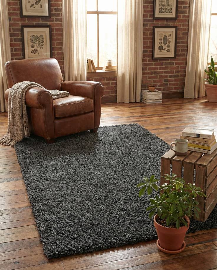 Detail image of 4' x 6' Zermatt Shag Rug