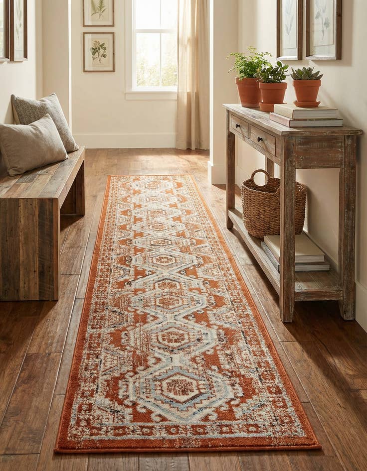 Detail image of 2' x 9' 10 Charlotte Runner Rug