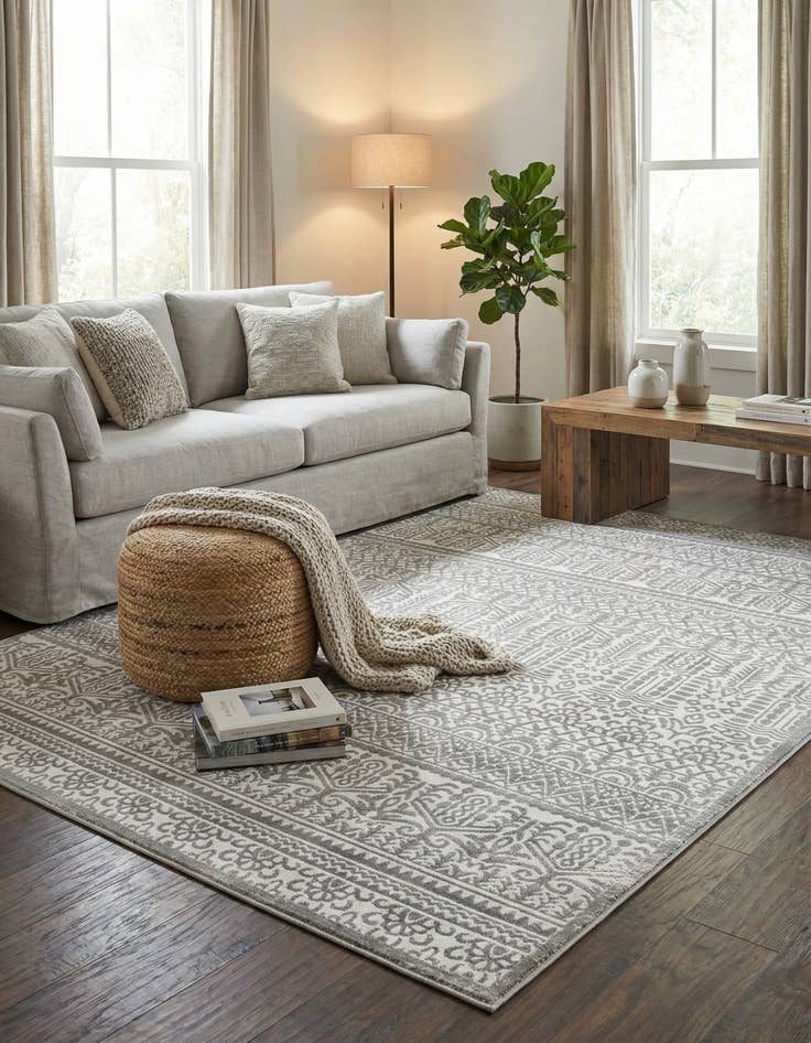 Detail image of 7' 10 x 10' Uptown Cloisters Rug