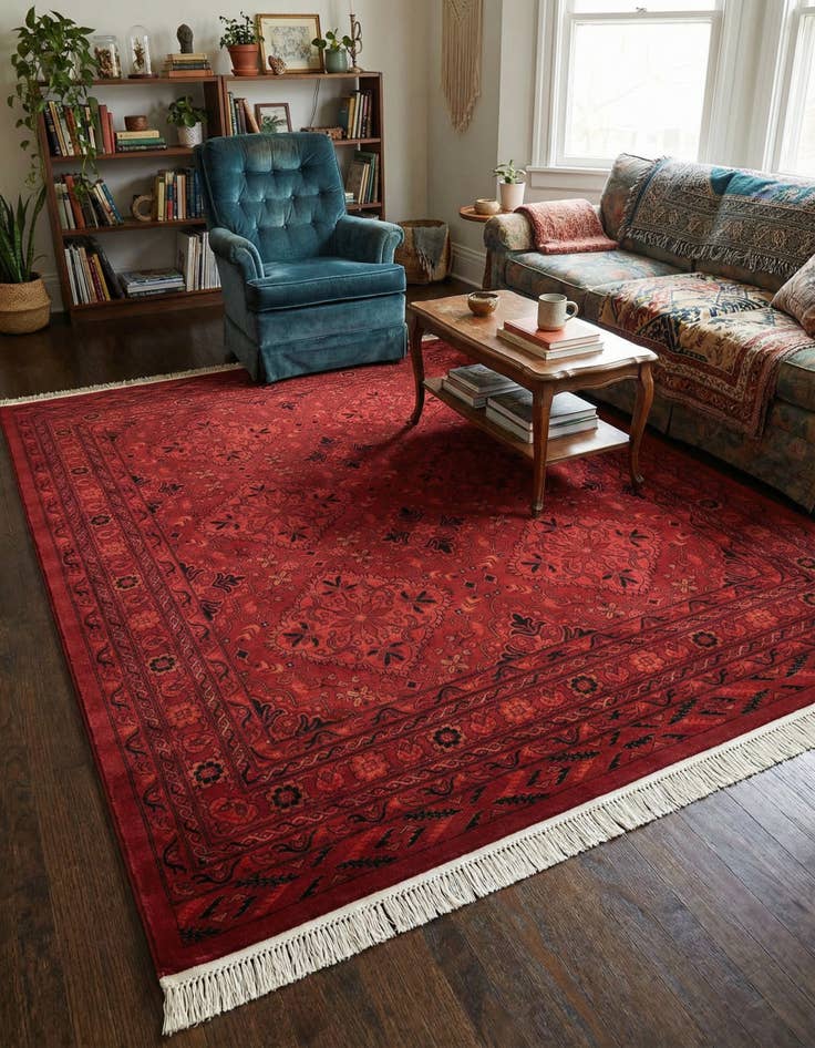 Detail image of 7' 10 x 10' Bokhara Rug