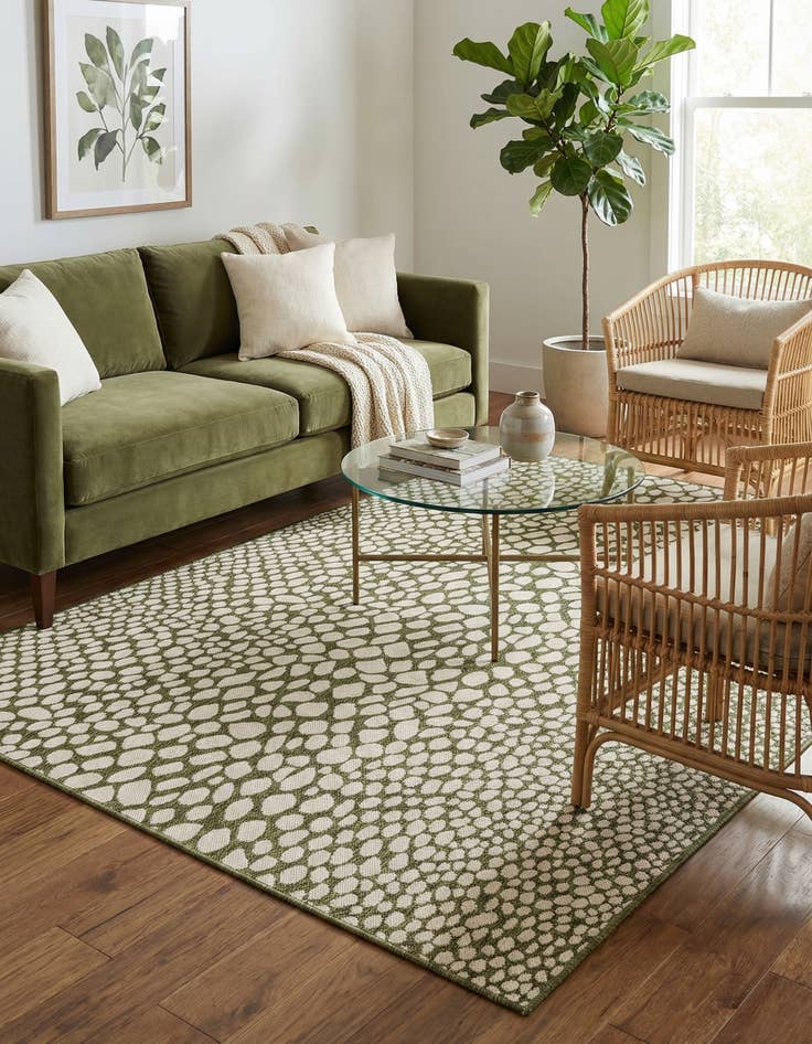 Detail image of 6' x 9'  Washable Jill Zarin Cape Town Indoor / Outdoor Rug