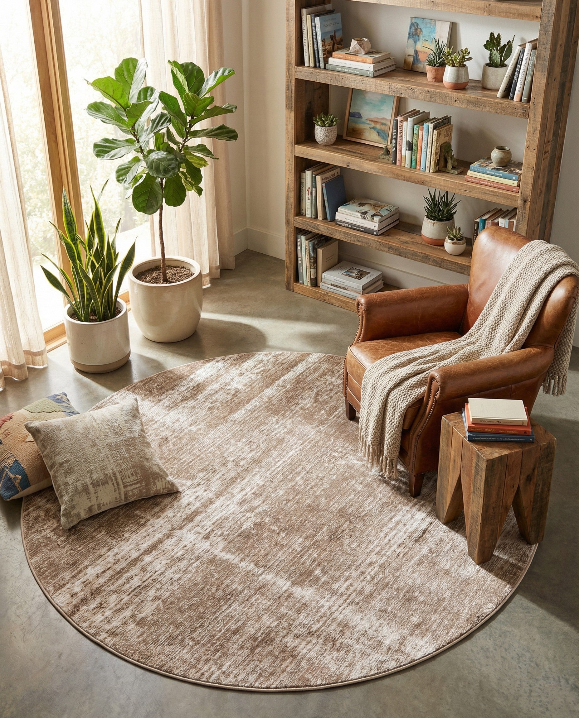 7' 10 x 7' 10 Laguna Round Rug
