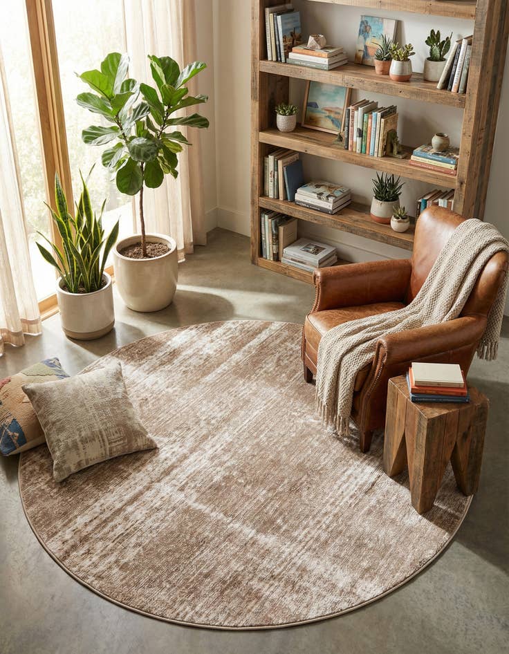 Detail image of 7' 10 x 7' 10 Laguna Round Rug