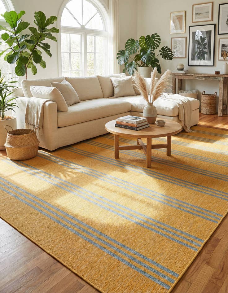 Detail image of 9' x 12'  Washable Jill Zarin Anguilla Indoor / Outdoor Rug