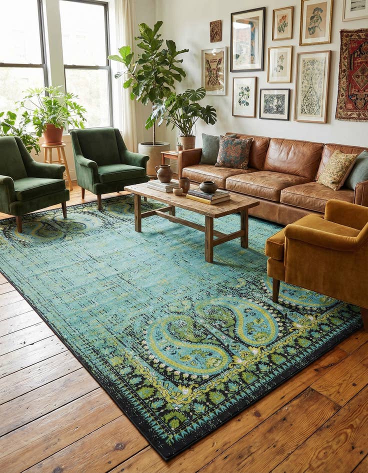 Detail image of 10' x 13' Ankara Rug