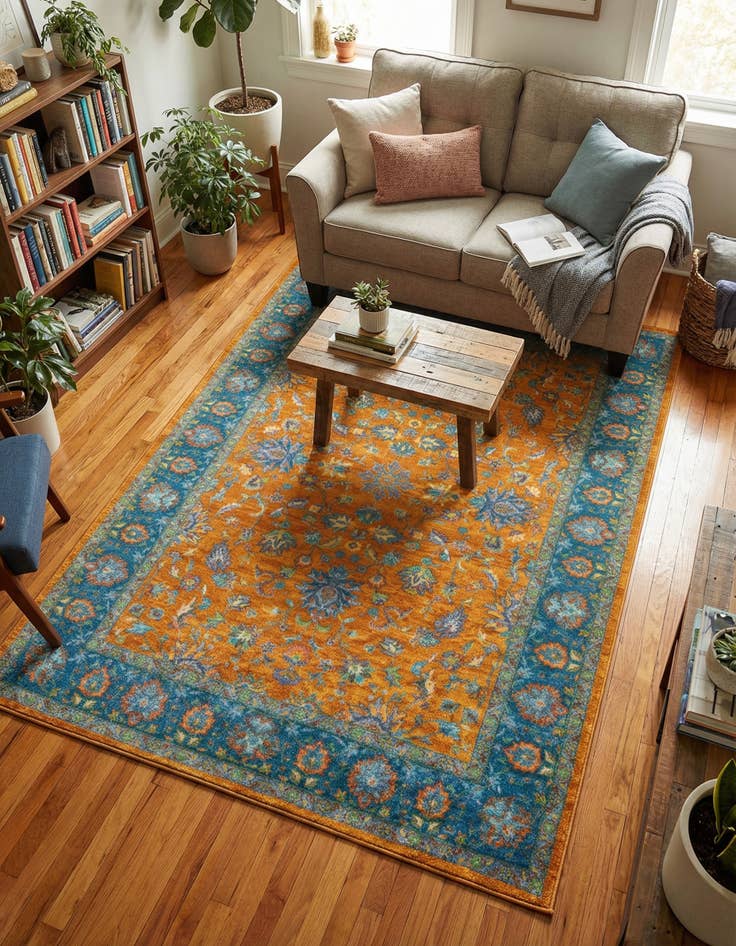 Detail image of 4' 4 x 6' Medina Rug