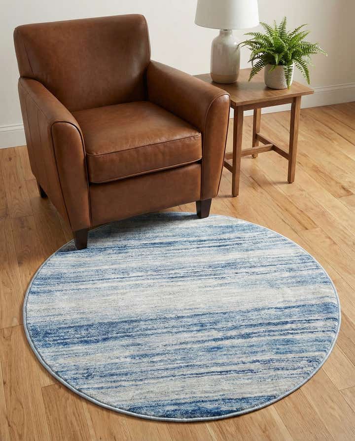 3' 3 x 3' 3 Gabbeh Round Rug