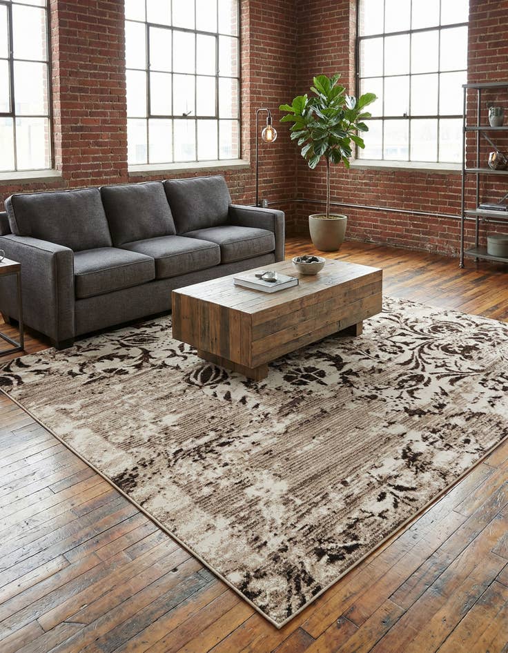 Detail image of 8' x 8' Himalaya Square Rug