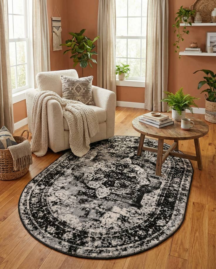Detail image of 4' 1 x 6' 1 Monte Carlo Oval Rug