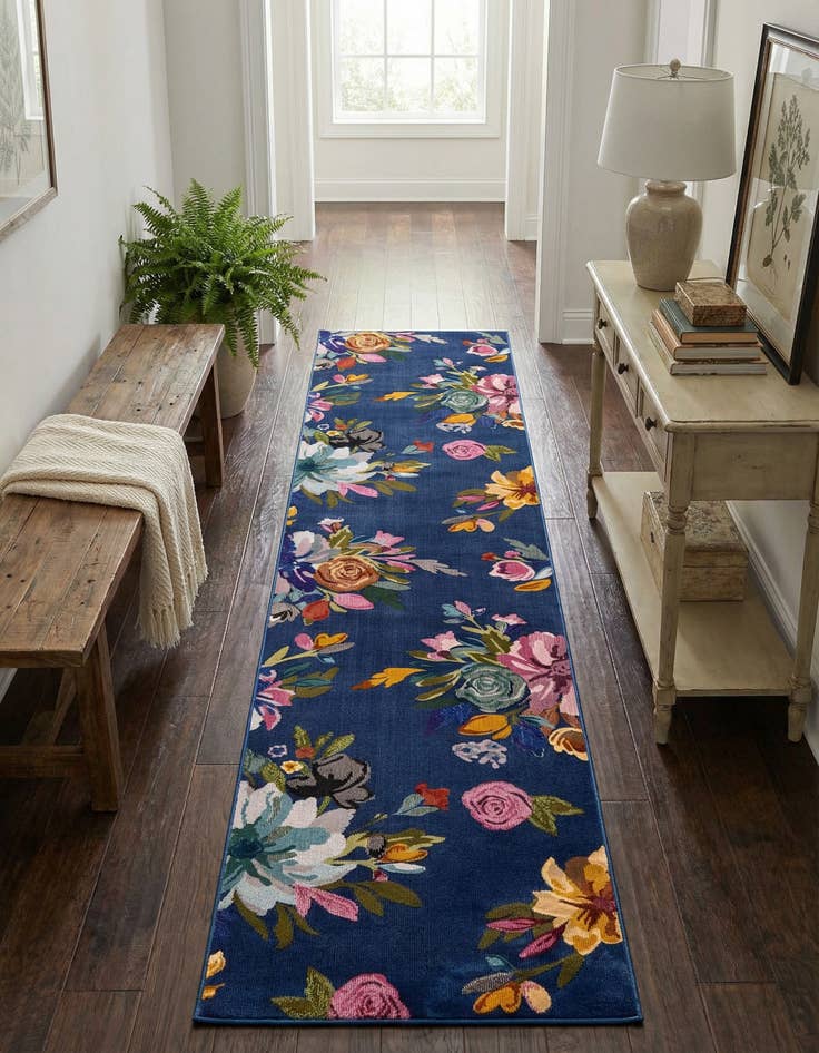 Detail image of 2' 7 x 12' Blossom Runner Rug