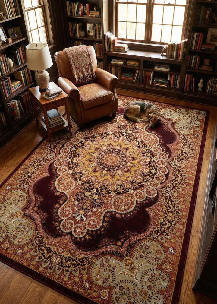 9' x 12' Kamala Washable Rug