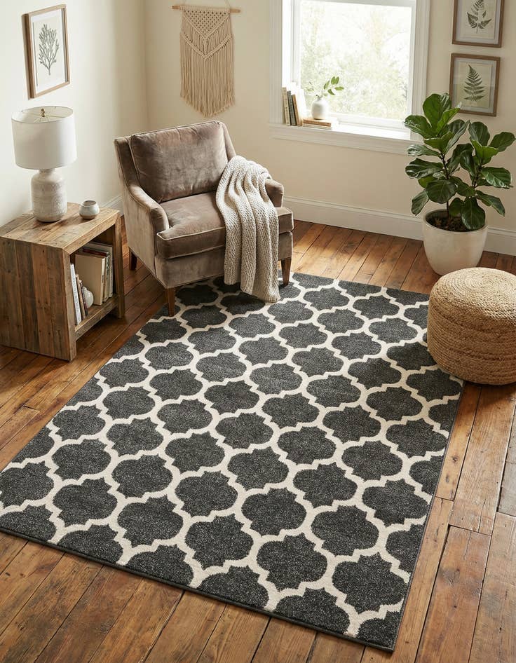 Detail image of 4' x 6' Trellis Rug