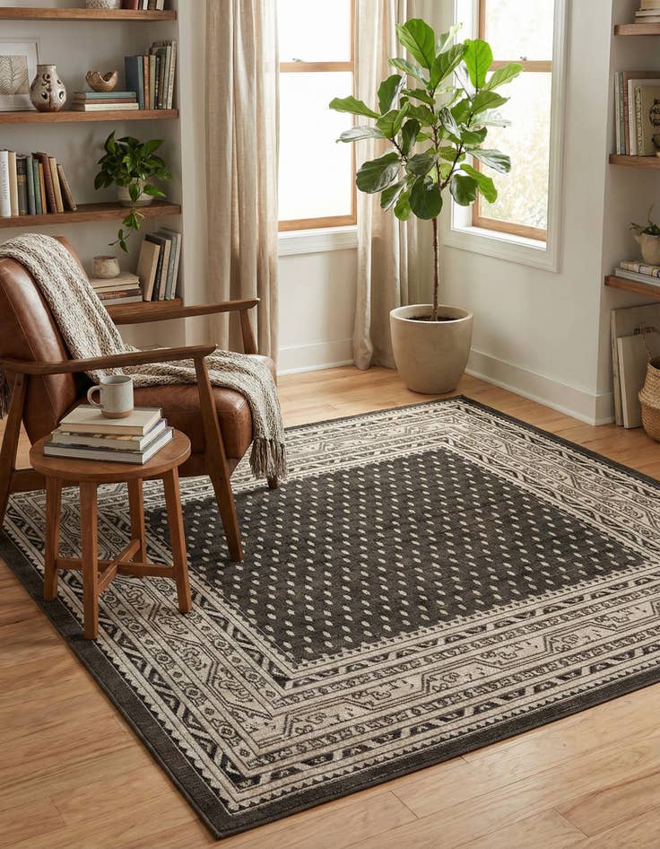 Detail image of 5' 3 x 5' 3 SoHo Square Rug