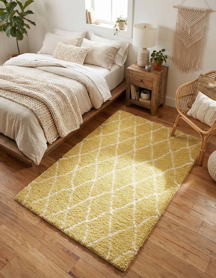 Detail image of 4' x 6' Marrakesh Shag Rug