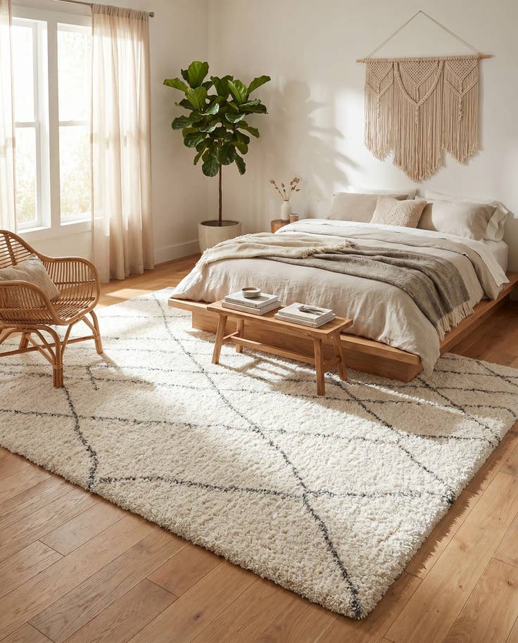 Detail image of 9' x 12' Soft Touch Shag Rug