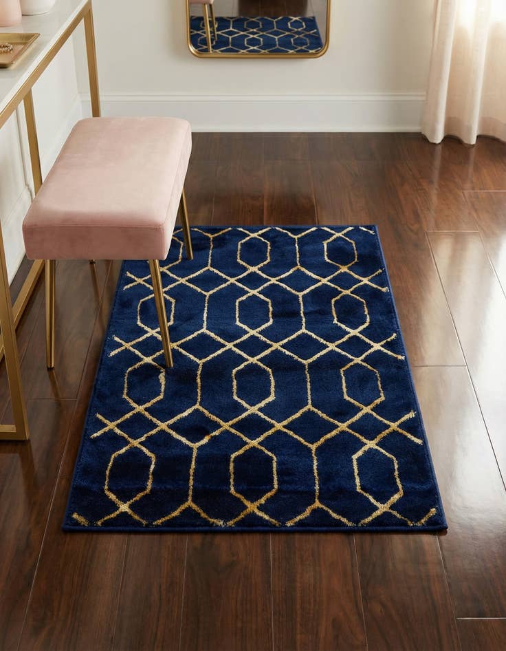 Detail image of 2' x 3' Marilyn Monroe&trade; Glam Trellis Rug