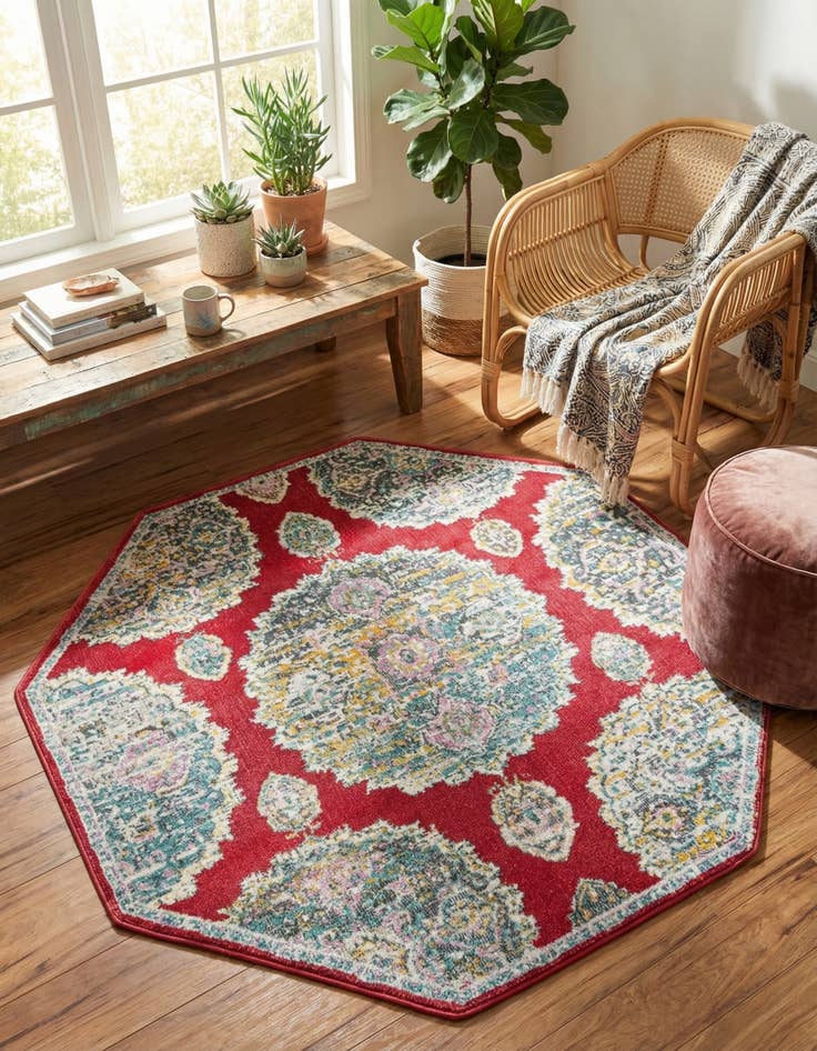 Detail image of 4' x 4' Paragon Octagon Rug