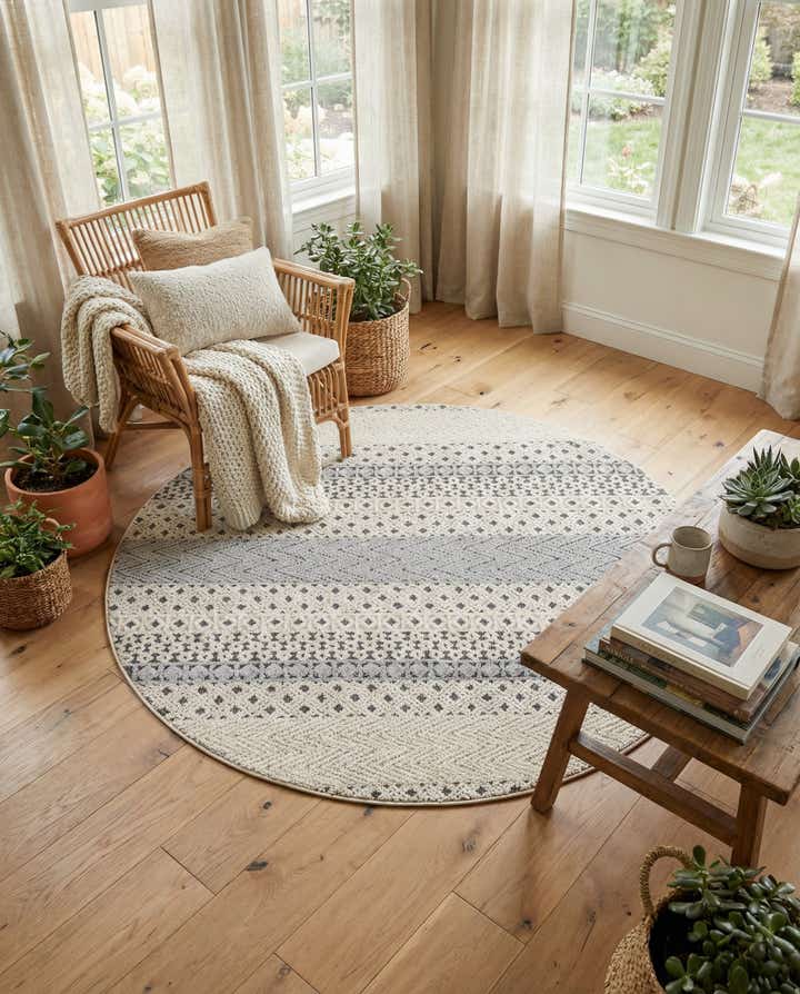7' x 7' Arlo Round Rug