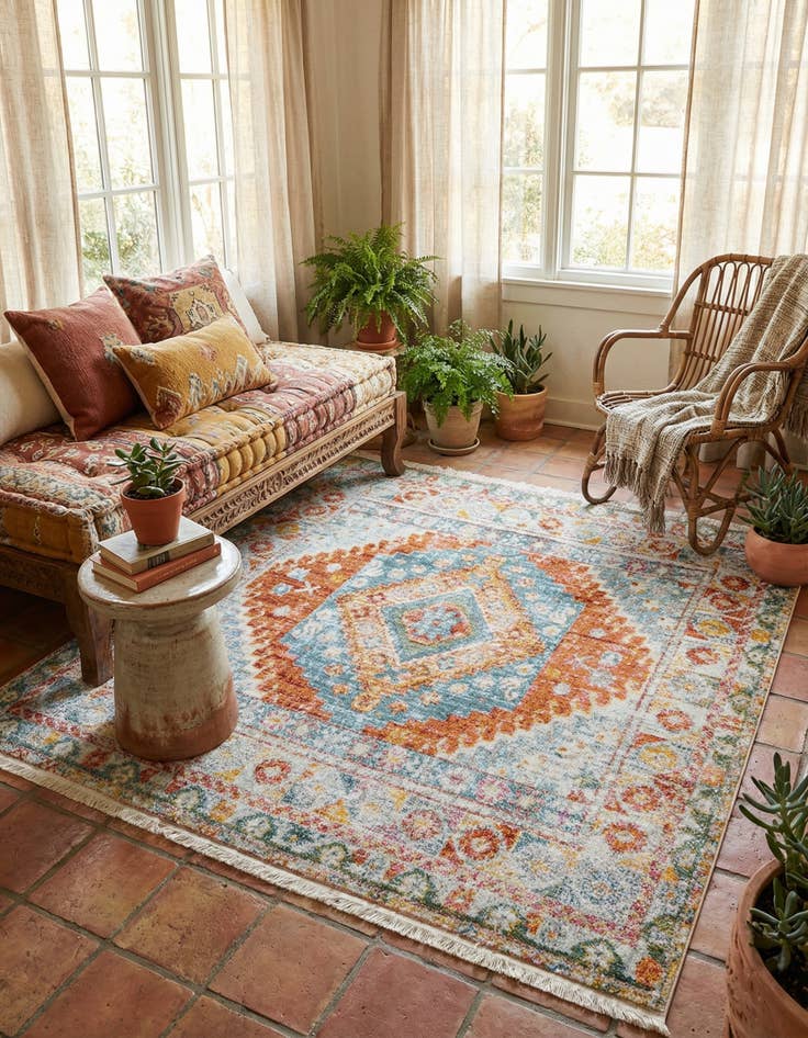 Detail image of 5' 5 x 5' 5 Paragon Square Rug