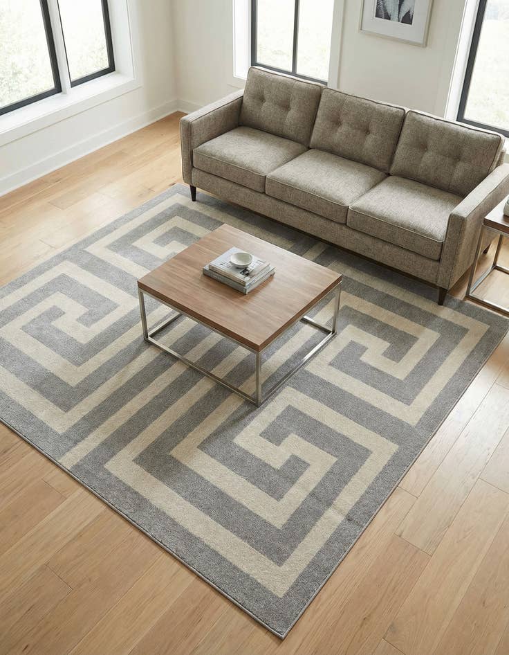 Detail image of  7' 10 x 7' 10 Hera Square Rug