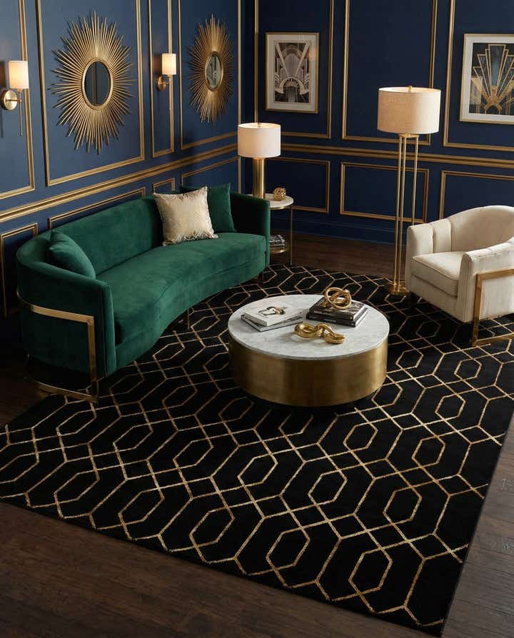 9' x 12' Marilyn Monroe™ Glam Trellis Rug