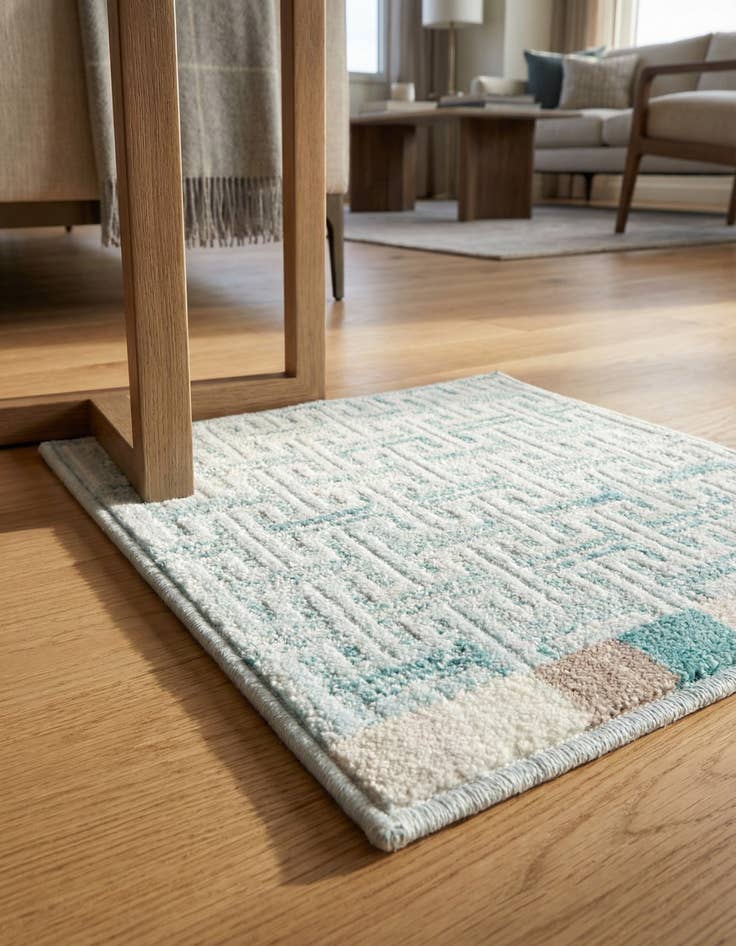 Detail image of Jill Zarin 1' 8 x 1' 8 Uptown Sample Rug