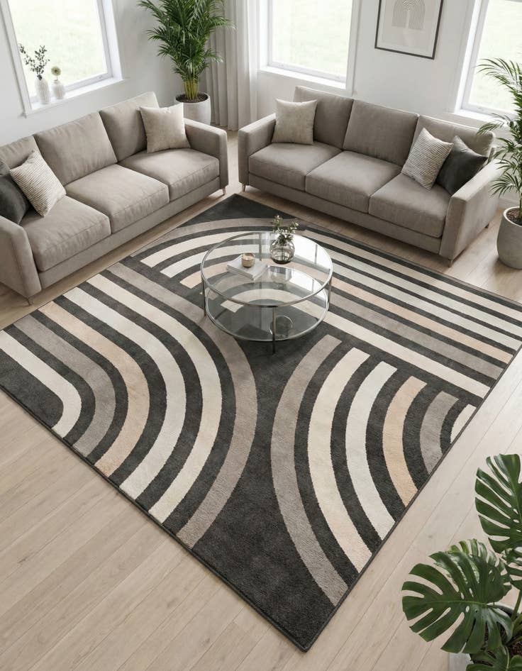 Detail image of  7' 10 x 7' 10 Charlotte Square Rug