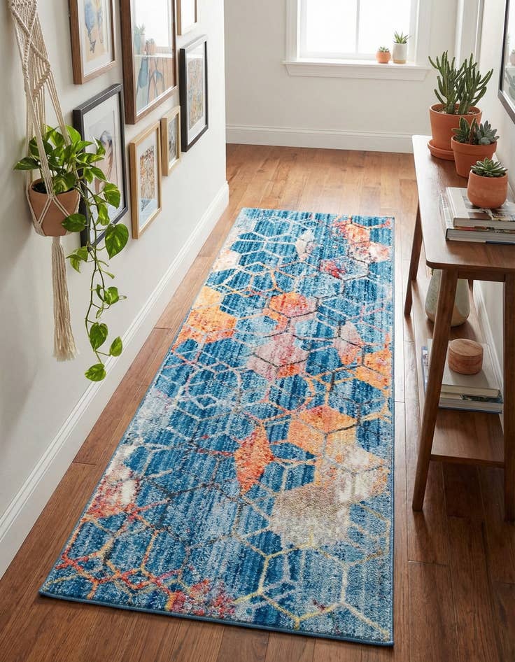 Detail image of 2' x 6' Prism Runner Rug