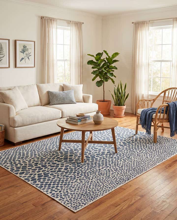 5' 3 x 8' Easy-Clean Jill Zarin Cape Town Indoor / Outdoor Rug