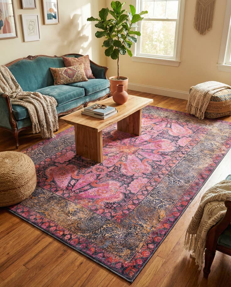 Detail image of 6' x 9' Washable Mangata Rug