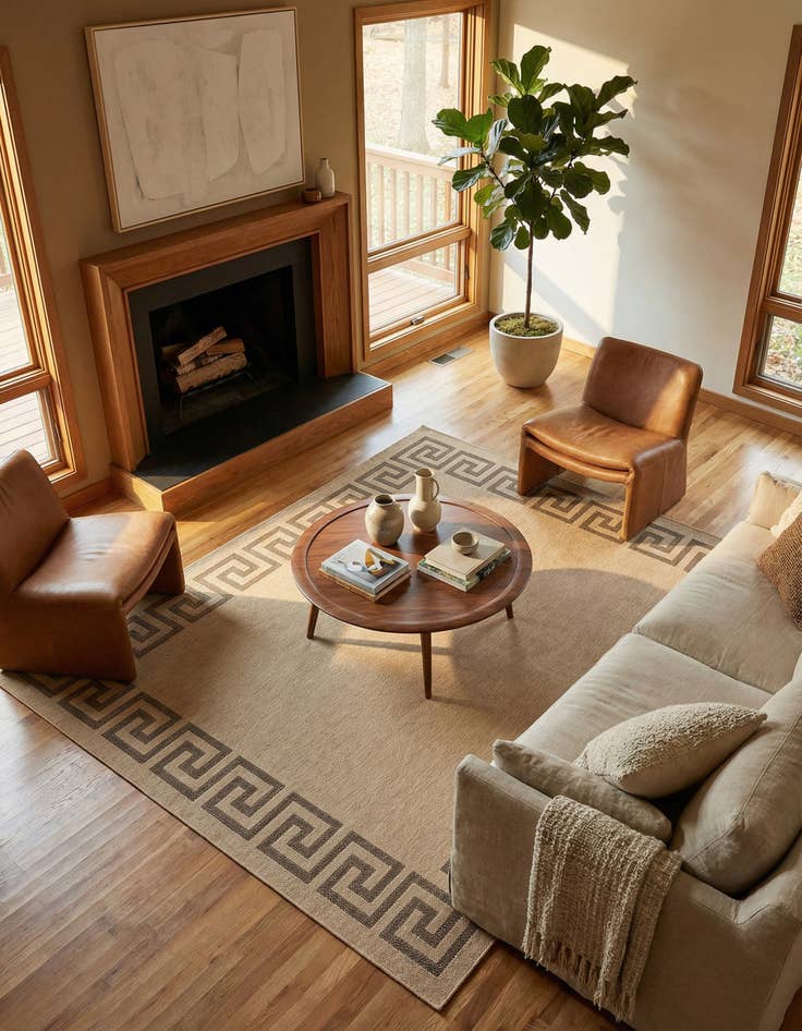 Detail image of 8' x 8' Dunes Square Rug