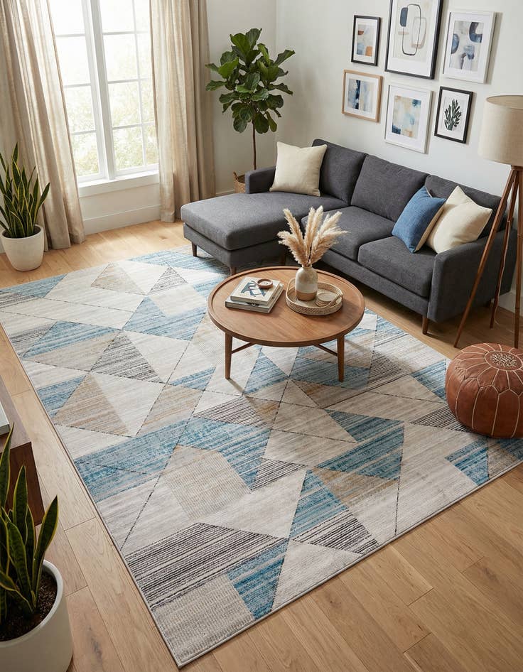 Detail image of 9' x 12' 2 Leipzig Rug