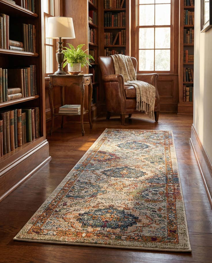 Detail image of 2' x 6' Isabella Runner Rug