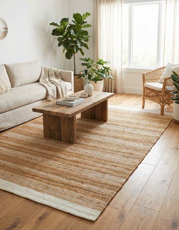 5' 1 x 8' Hand Woven Lariat Rug