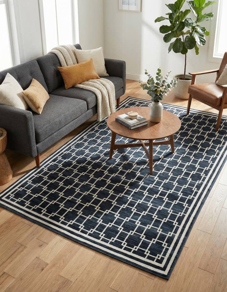 Detail image of Jill Zarin 5' x 8' Metropolitan Uptown Rug