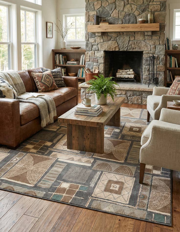 Detail image of 10' x 14' Savannah Rug