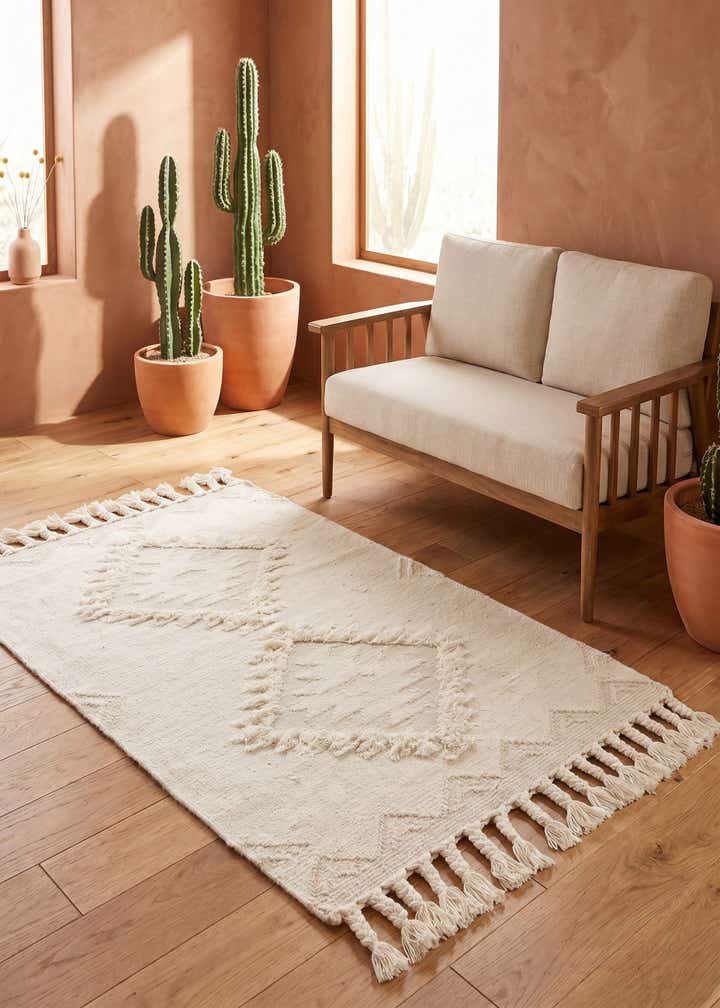 3' 3 x 5' 1 Hand Woven Arizona Wool Rug