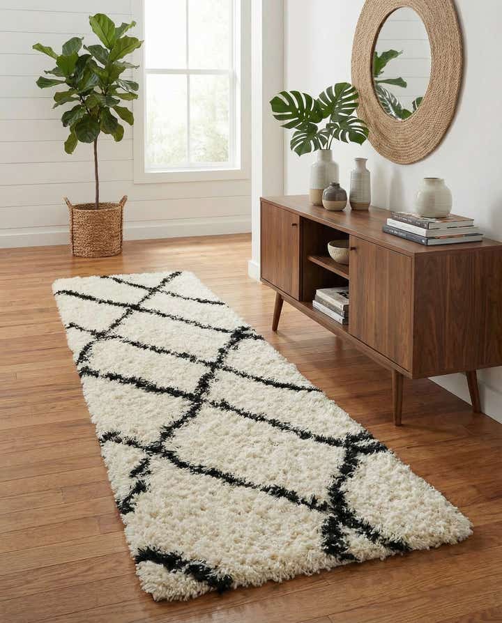 2' x 8' Infinity Shag Runner Rug