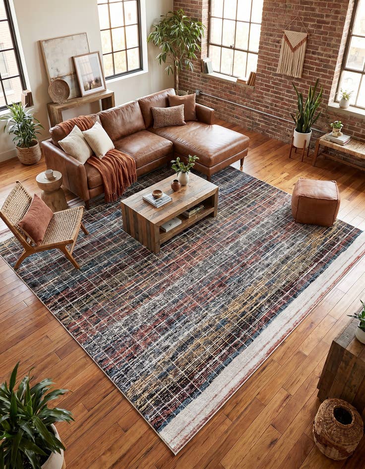 Detail image of 12' x 12' Aramis Square Rug
