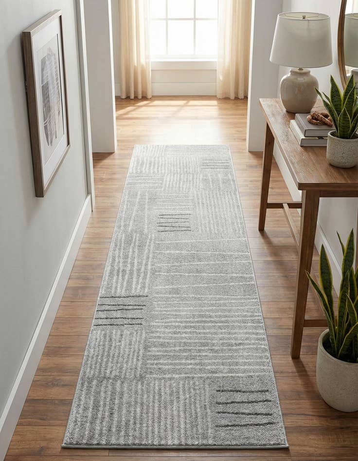 Detail image of 2' 7 x 10' Hanahan Runner Rug