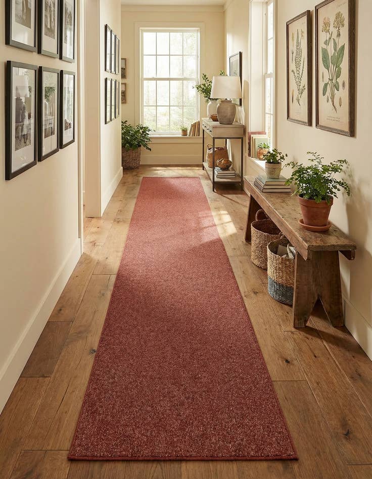 Detail image of 2' 6 x 19' 8 Everyday Solid Runner Rug