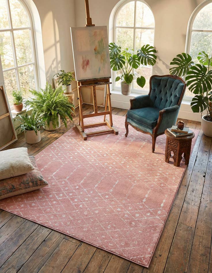 Detail image of 9' x 12' Paxon Trellis Rug