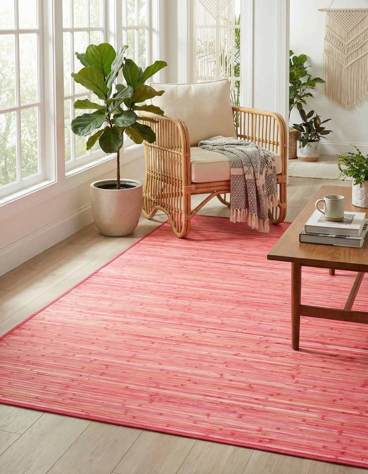 Detail image of 6' x 9' Bamboo Rug