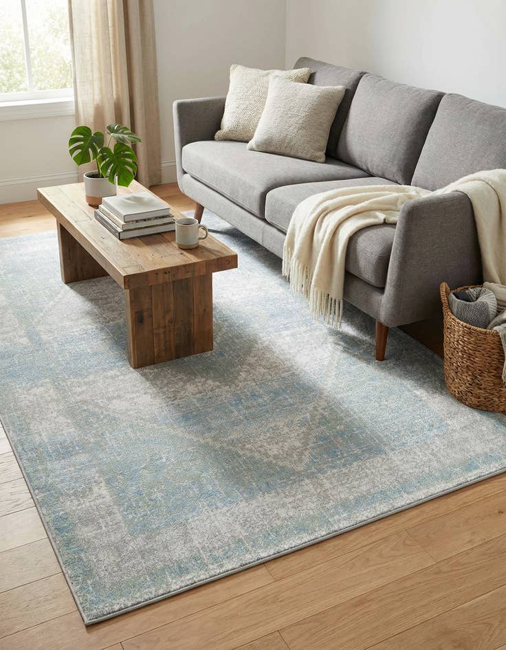 Detail image of 5' 3 x 8' Kamala Washable Rug