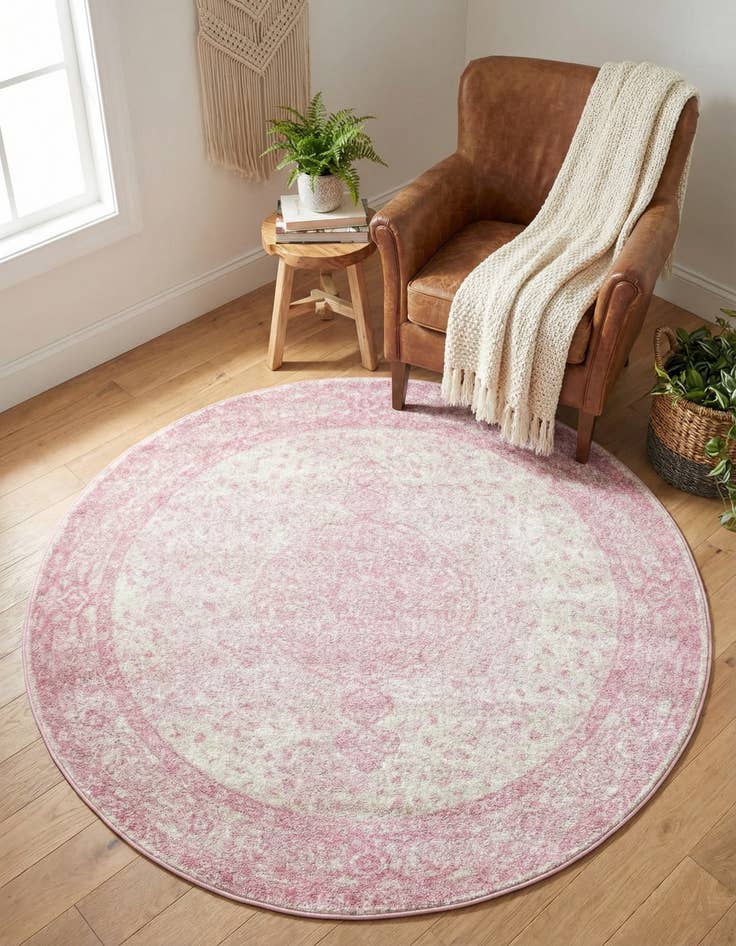 Detail image of 5' 3 x 5' 3 Dover Round Rug