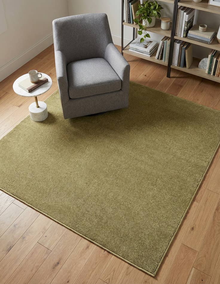 Detail image of 5' 3 x 5' 3 Everyday Solid Square Rug