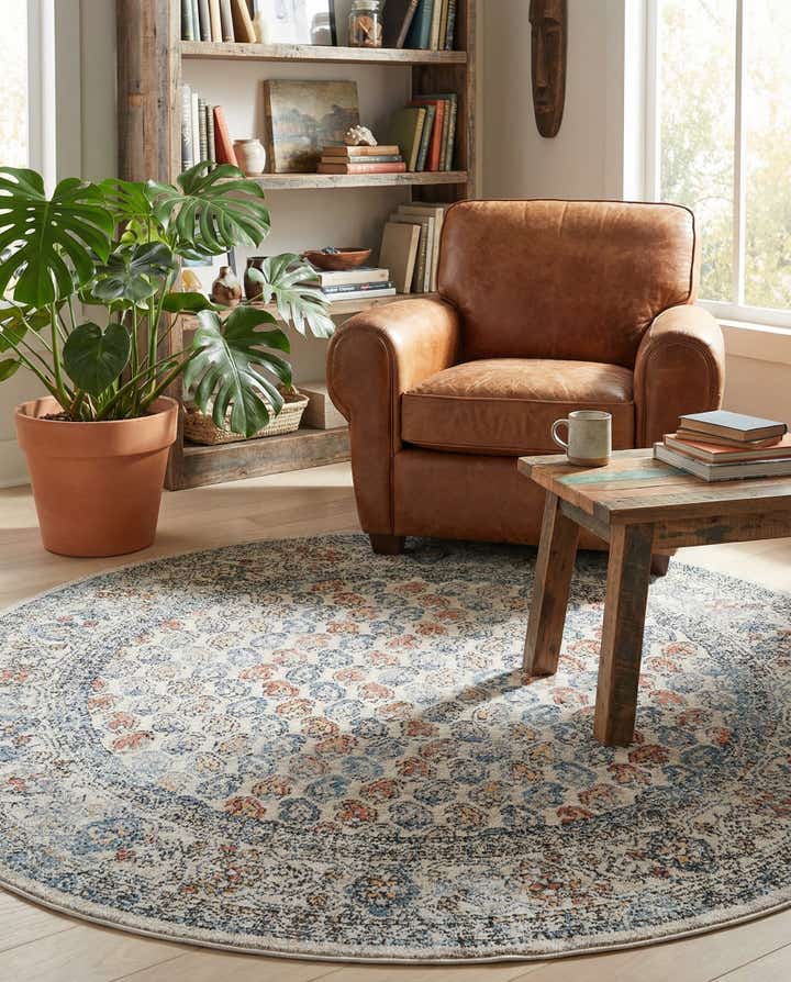 7' x 7' Aramis Round Rug